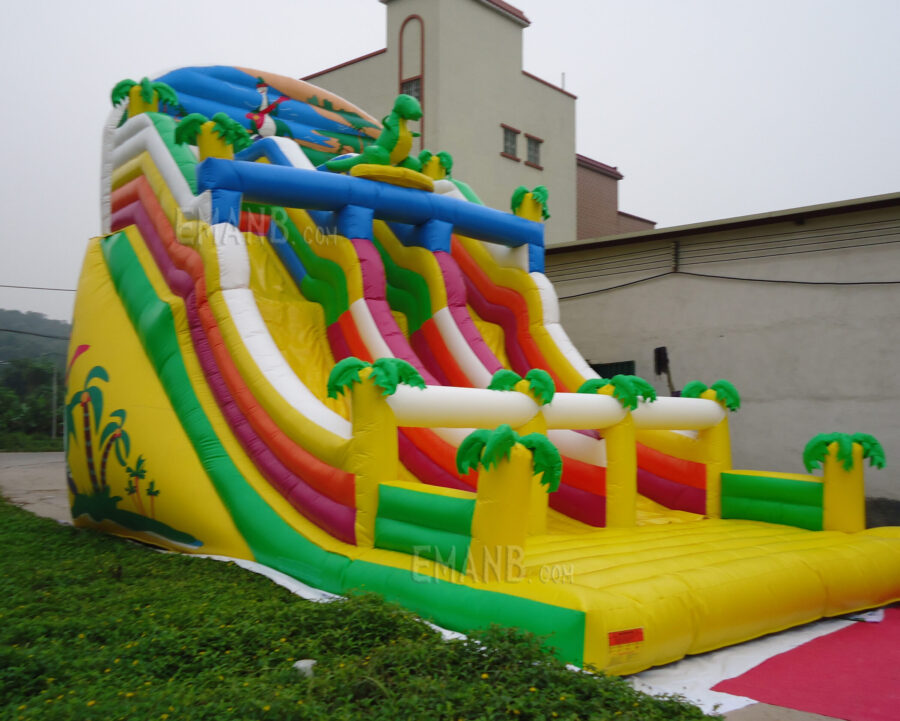 inflatable slide