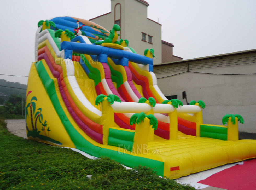 inflatable slide