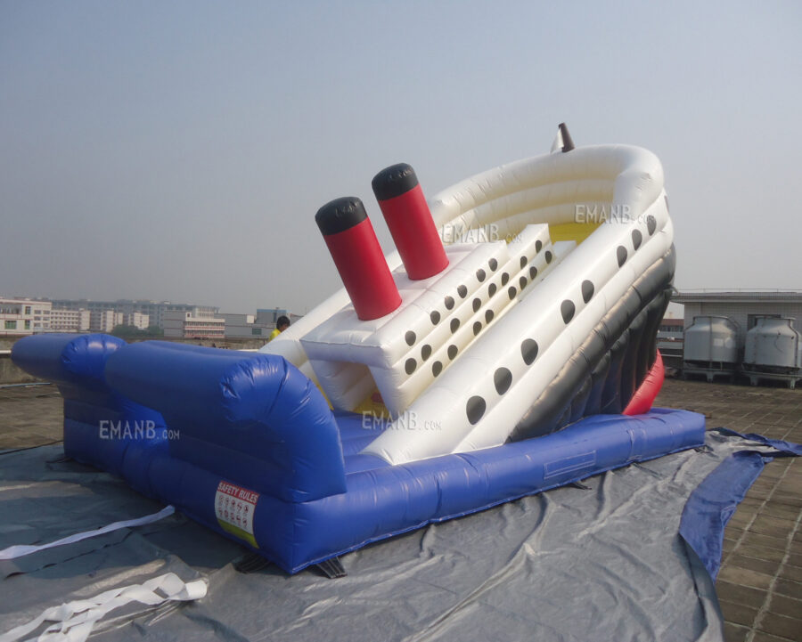 inflatable slide titanic