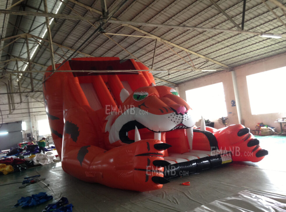 inflatable tiger